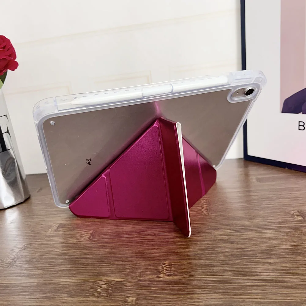 Tablet Case for iPad 11th A16 2025 Shockproof Protective Y-Fold Back Cover for iPad 10th 10.9 2022 A2696 A2757 A2777 Model