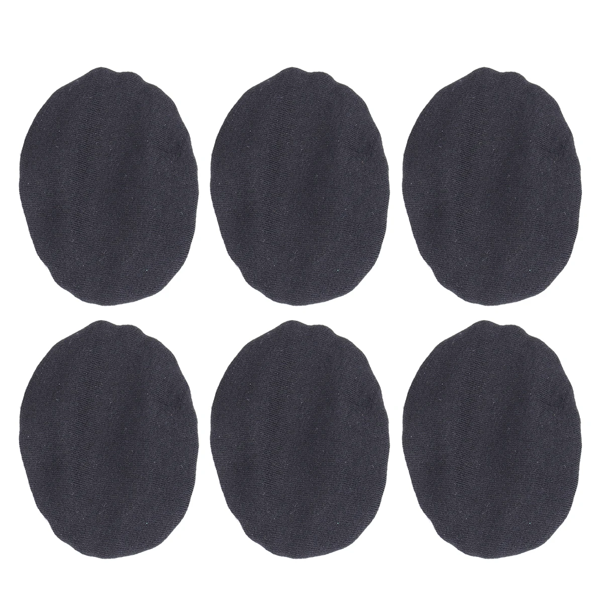

6pcs Dust Plug Covers For Headphones Stretchable Knit Fabric Washable Ear Pad Protectors Fit 9-11Cm Over Ear Headphone Cover