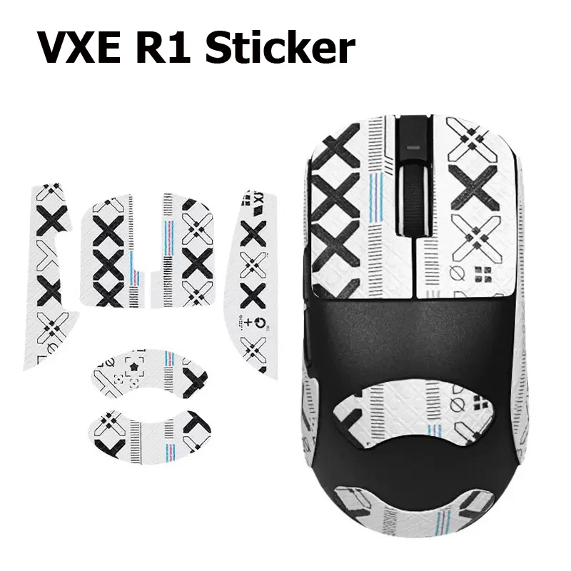VXE R1/ATK X1 /ATK A9Mouse Sticker Grip Tape Skate Handmade Sticker Non Slip Suck Sweat For VXE R1/ATK X1 /ATK A9 Wireless Mouse