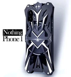 Original Zimon Luxury Thor Heavy Duty Armor Metal Aluminum Phone Case Covers For Nothing Phone 2a 2 1 Bumper Cover Cases