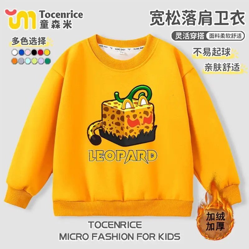 Blox الفواكه هوديس للأطفال ازياء الكرتون Blox الفواكه التنين الظل ملابس الأطفال هوديس البلوز طالب هوديس #4