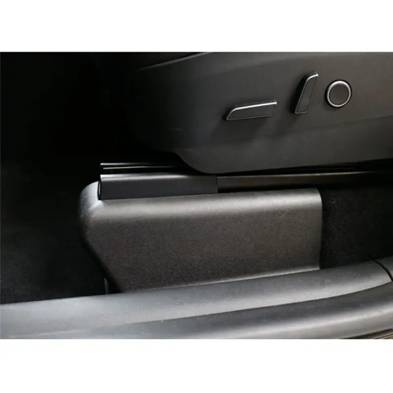 Seat Slide Anti Kick Cover Pulley Protective Cover Support Angle Guard Car Accessories For Tesla Model Y 2020-2021