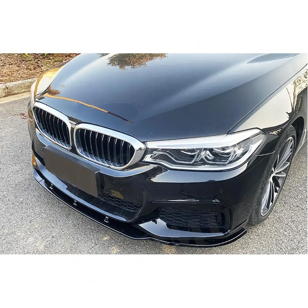 

VACOMUL ABS Carbon Look Gloss Black Front Bumper Lip Spoiler With Side Splitter Trim For BMW 5 Series G30 M Tech Sport 2017-2020