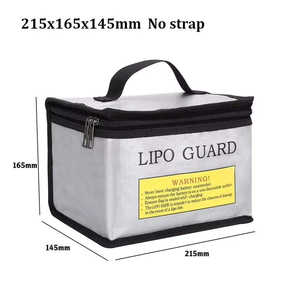 High Quality Lithium Battery Fireproof Waterproof Explosion-proof Bag RC LiPo Battery Safety Bag Safe Guard Charge Sack