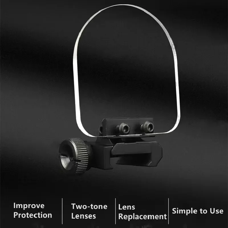 Airsoft Accessories 20mm Rifle Sight Scope Protector Lens Gaurd Paintball Hunting Airgun view 3