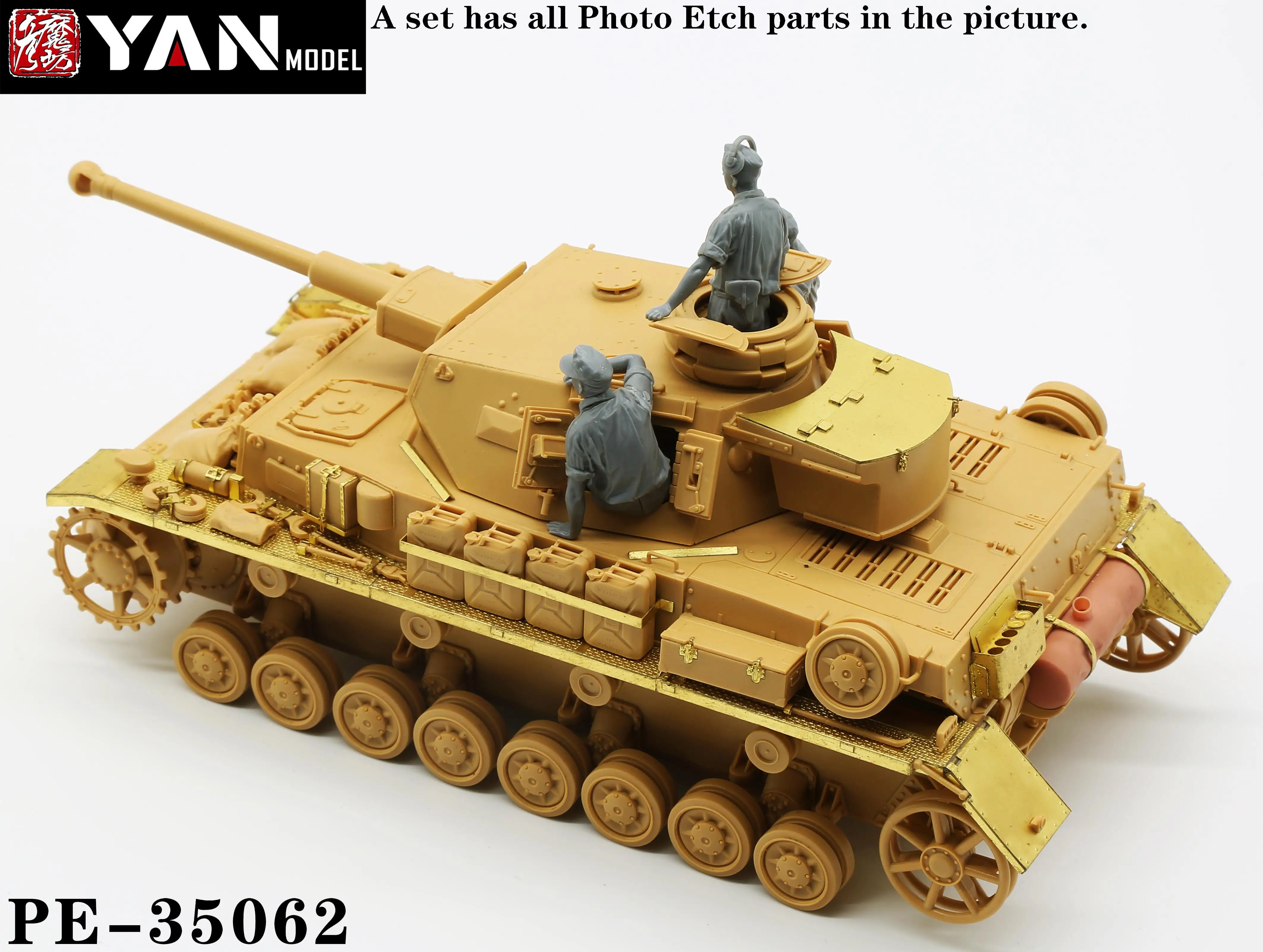 Yan Model PE-35062 1/35  Pz.Kpfw.IV Ausf.G (for TAMIYA 35378)