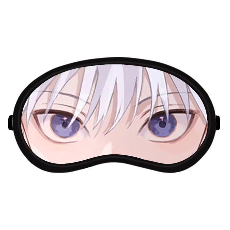 هنتر x هنتر أنيمي الظل لصقة عين فائقة النعومة النوم الغمامة تنفس عيون قناع غطاء تأثيري