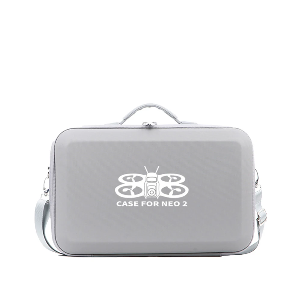 حقيبة حمل محمولة من جلد البولي يوريثان مقاومة للماء لـ DJI NEO2 مع حزام قابل للتعديل مصممة للسفر والاستخدام الخارجي #4