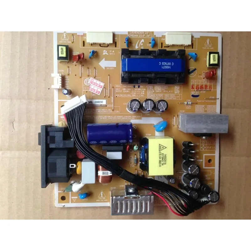 Cable de 12 pines PWI2304SL con interruptor, placa de alimentación original para P2450H 2494SW P2350 2443BW usado