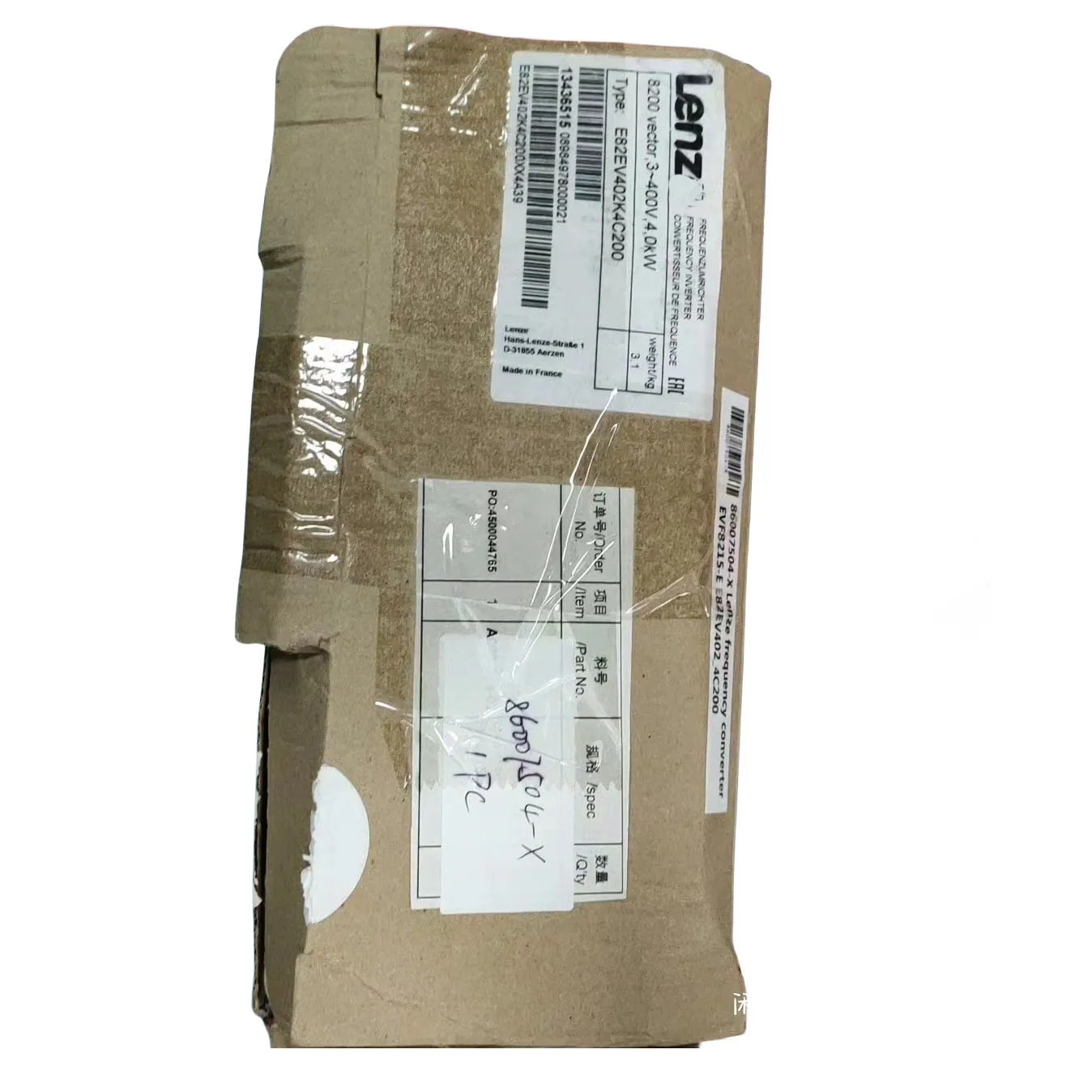 E82EV402-4C200 8200 Vector Inverter Drive for Lenze