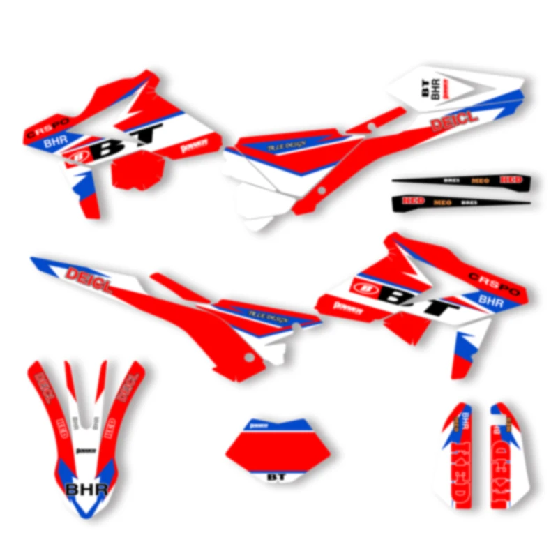 

SPACE индивидуальная мотоциклетная графическая фоновая наклейка для Beta 250 300 2018 2019 18-19 наборы наклеек RR Enduro 01