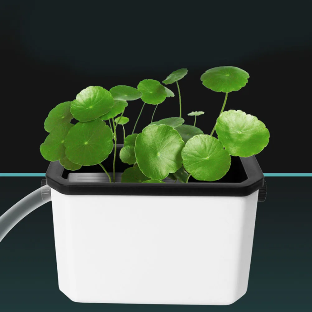 

Aquarium Fish Tank Filter Water Cleaner Home Office Hanging Filter Large Storage Space Beneficial Bacteria Cultivation Safe