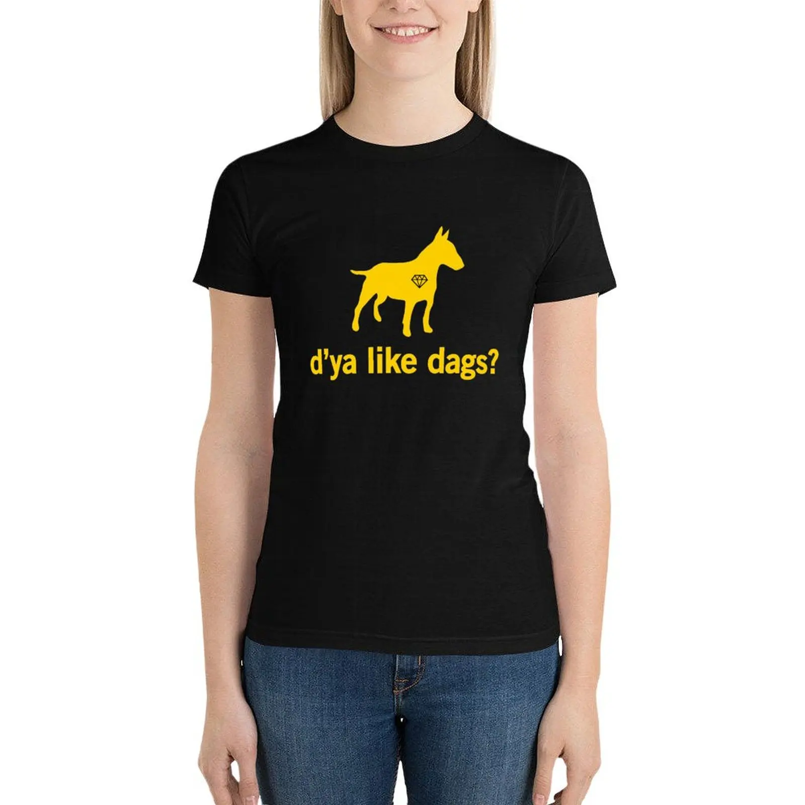 Snatch - D'ya like dags? T-Shirt korean fashion aesthetic clothes lady clothes hippie clothes tight shirts for Women