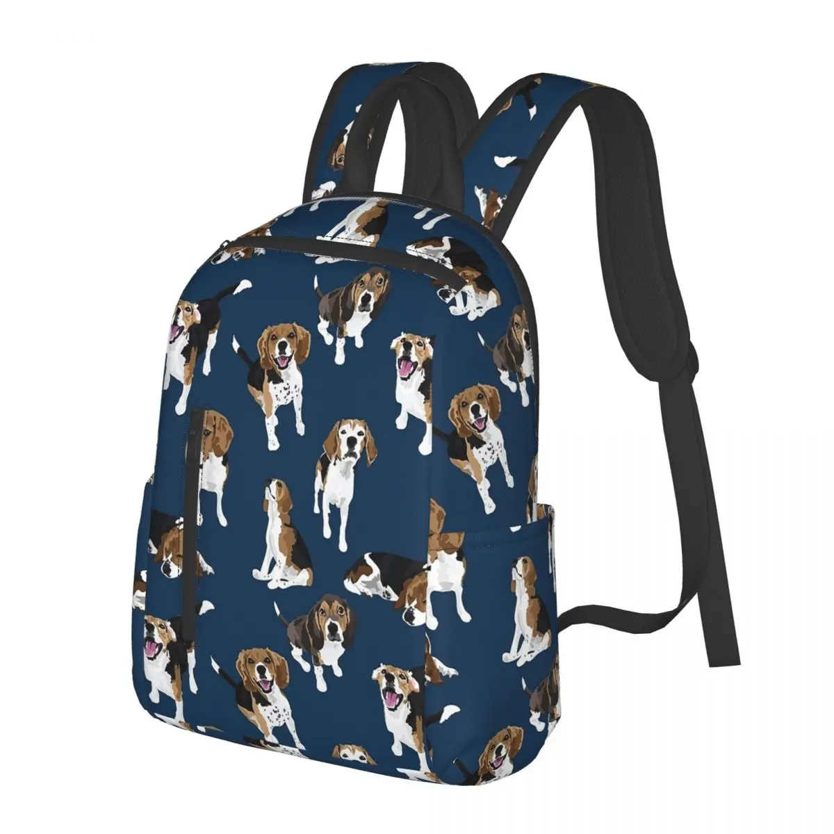 

Beagle Student Backpack School Bag Hiking Travel Daypack for Men Women Bookbag Shoulder Bags