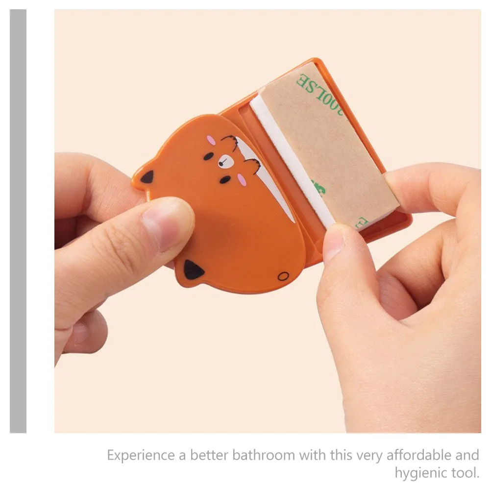 

Creative Toilet Lid Lifter Seat Handle Adjustable Cover Cartoon for PET Lifters