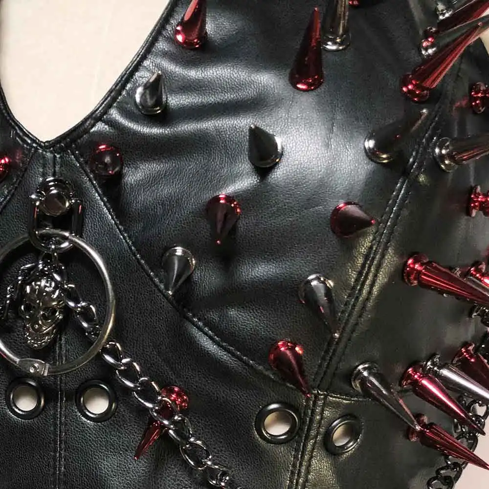 

Эмо для электронных девочек, ручная работа, готическая майка с лямкой на шее Y2K, топы 80-х годов, готическая майка Kawaii Eco, сделай сам, панк-рок, Харадзюку, подростко, 90-е, гранж