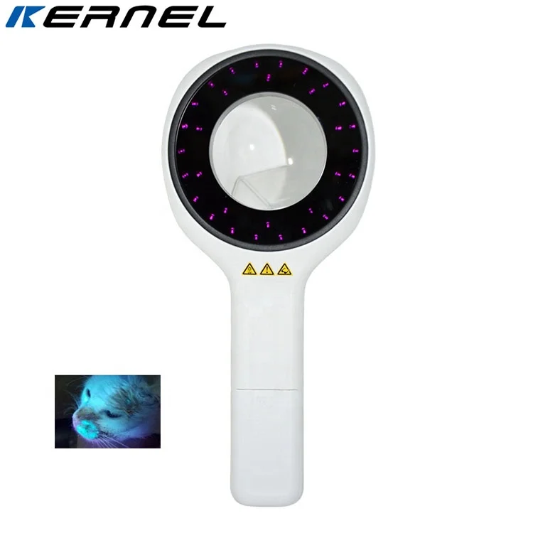 Kernel KN-9000C Woods Lamp Skin Analysis Medical Skin Analyzer Portable Magnifying Examination Lamp Pet Clinic Use