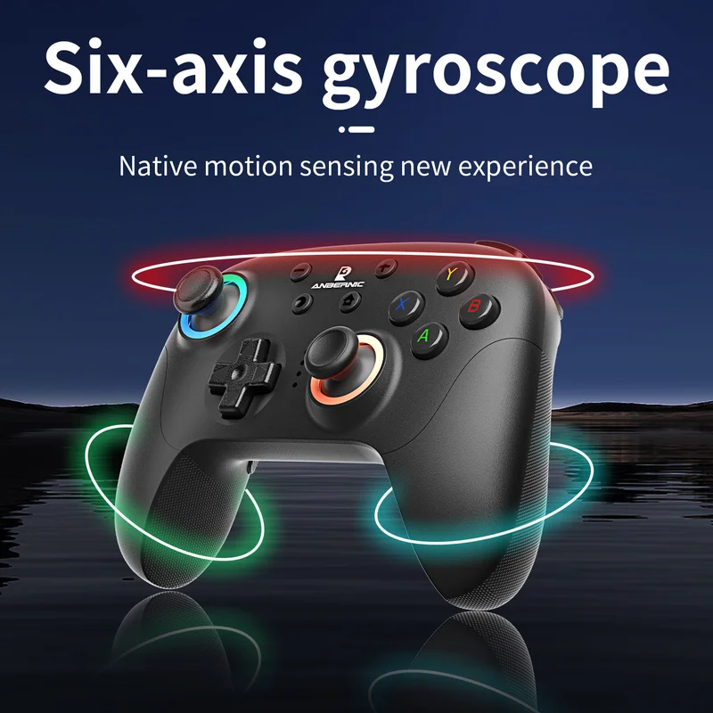 Neue Rg P01 Drei Modus Gamepad Halle Joystick Trigger Vibration Motor Xbox Layout Tasten Unterstützung Pc Schalter Steam Xbox Controller