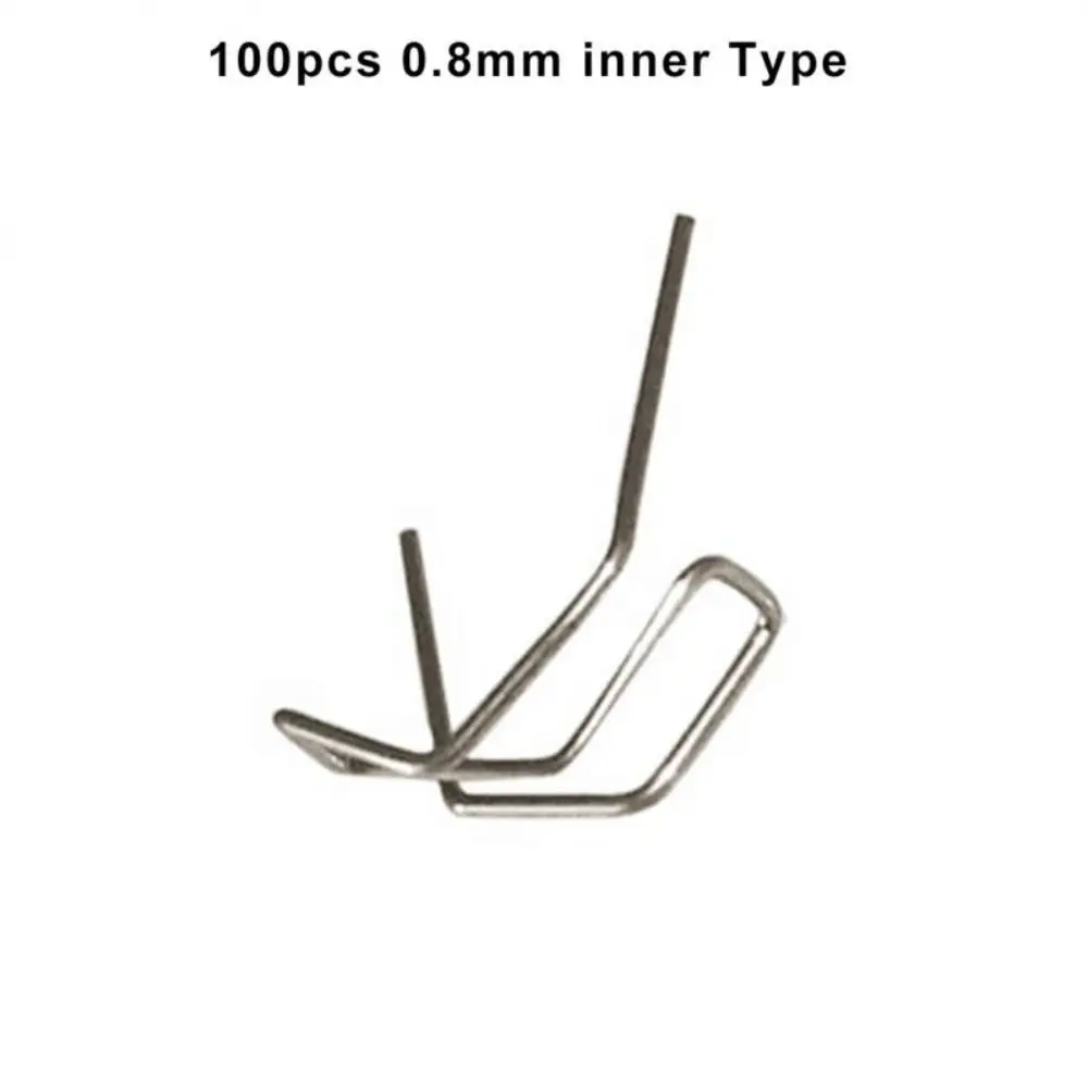 100pcs Hot Stapler Tool Plastic Stapler Welding Bumper Repair Standard Welding Hot Stapler Pre Cut Wave Staples