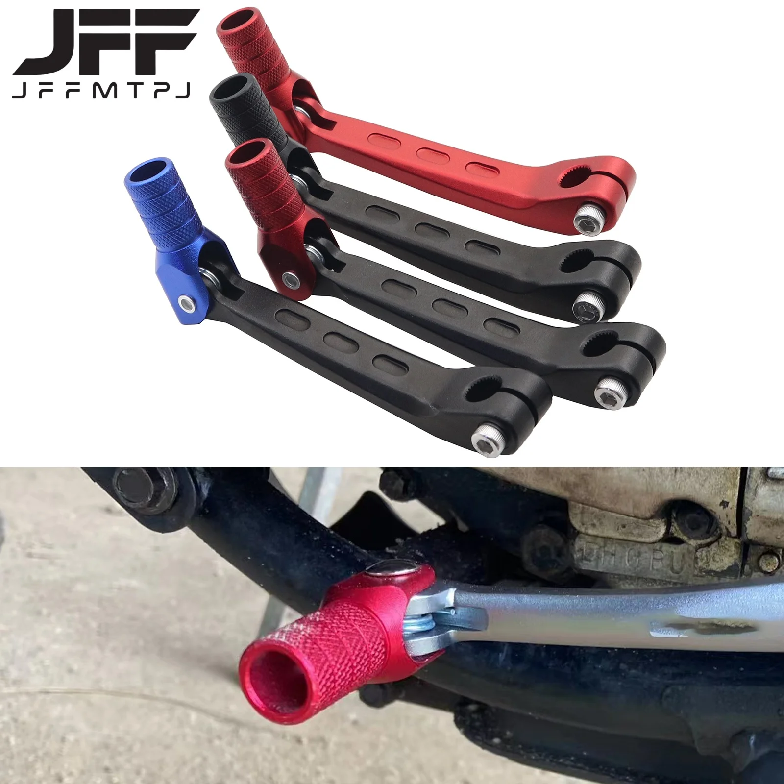 Motorcycle CNC Aluminum Folding Shifter Shift Lever For Honda CRF150F CRF230F CRF 150F 230F 2003-2012 2013 2014 2015 2016 2017