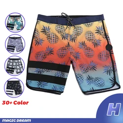 Pantalones cortos de playa para hombre, Bermudas impermeables de secado rápido, a la moda, verano, 2023