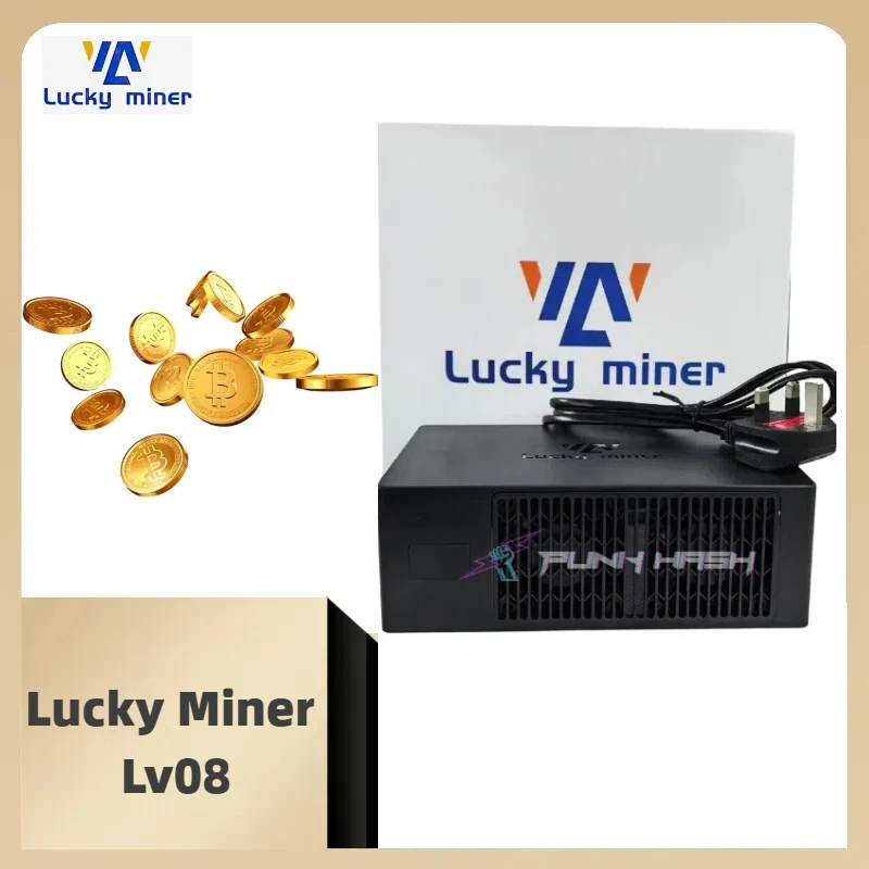 Bitcoins Miner Luck Miner LV08 4.5TH/S Sha256 Bitcoin Mining Bitcoin Lottery Miner Lv08 Crypto Accessories Lucky Miner Lv07