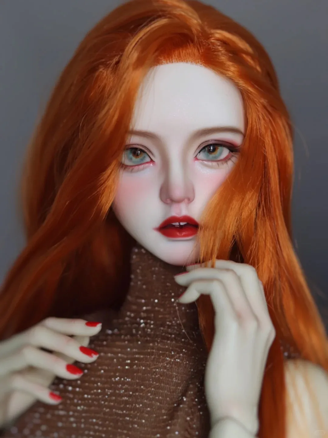 

Новая 60 см 1/3 кукла Juah bjd Аниме Девушка Горячий продавец hamin bjd sd фигурки из смолы l комплект бесплатный точечный макияж глазного яблока