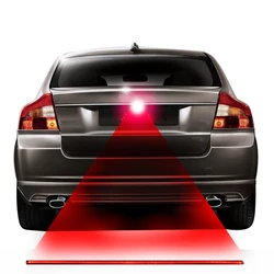 Cool Anti-Collision Car Auto LED Laser Fog Light Vehicle Anti-Collision Taillight Brake Warning Lamp