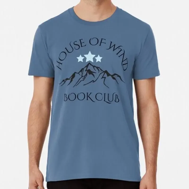 Velaris Inspired 'house Of Wind Book Club' Design For Acotar Lovers T Shirt