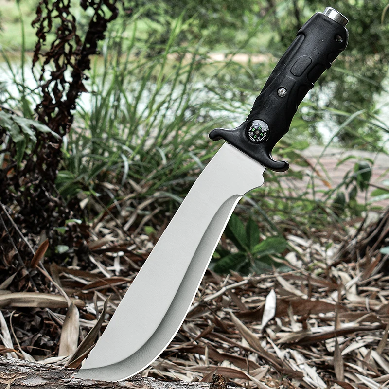 Outdoor Camping Knife, Outdoor Portable Straight Knife, Portable Knife, Multifunctional High Hardness Knife