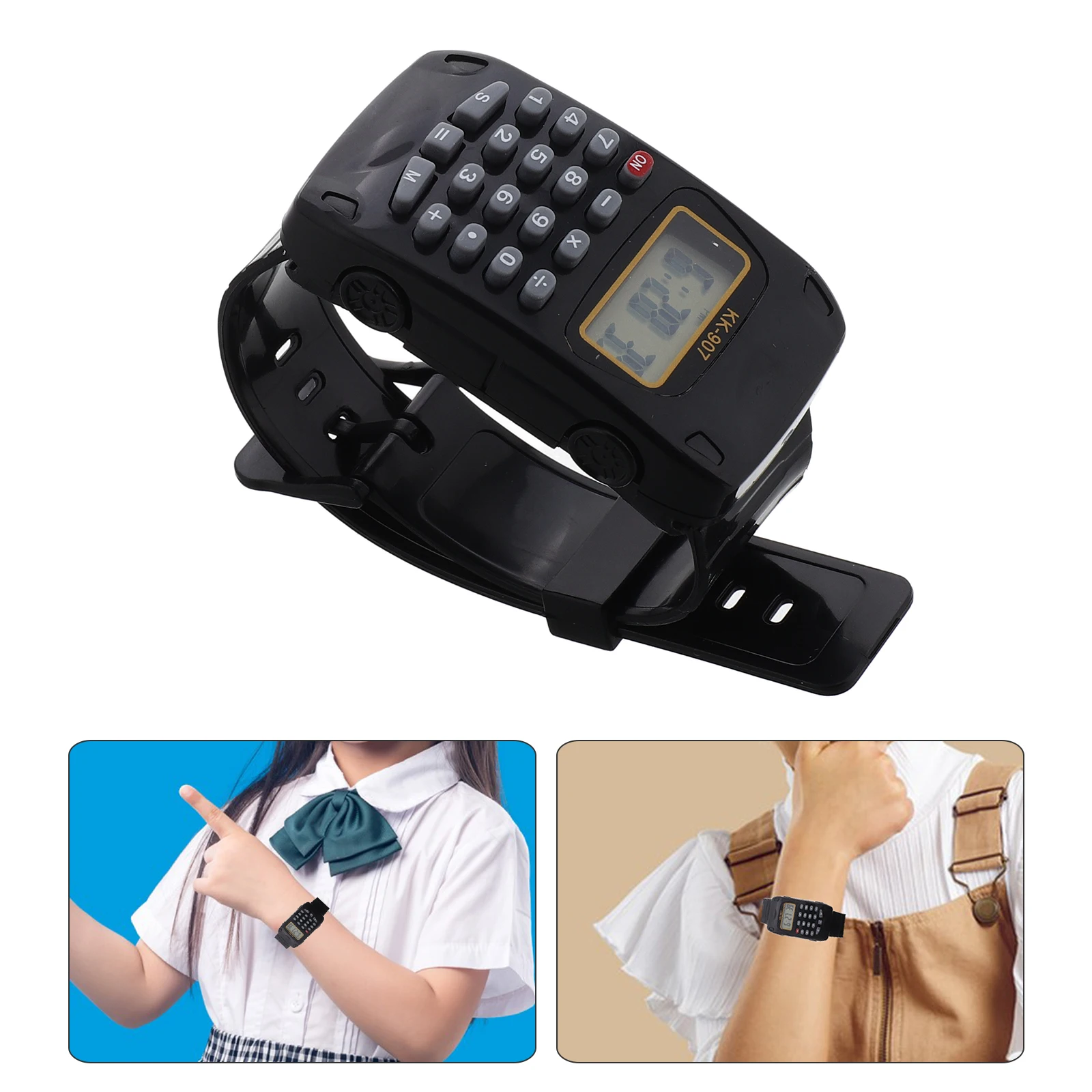 2 Pcs Calculator Watch Digital for Portable ’s Engineers Pvc School Multifunction
