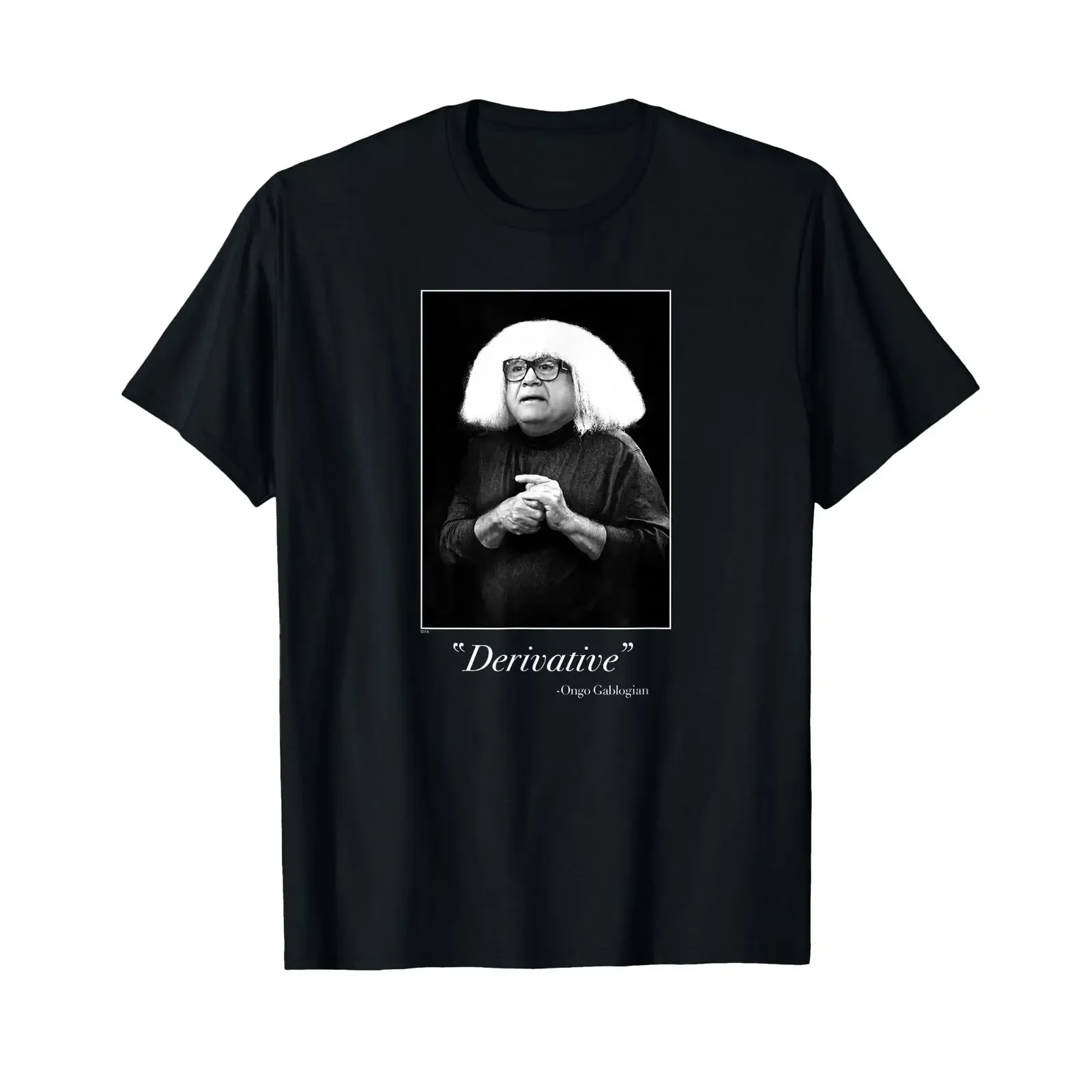 It's Always Sunny Derivative Ongo Gablogian Art Critic Frank T Shirt vintage Washed Top For Everyday Wear Unisex fashion