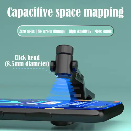 Imagen 2 del producto Dispositivo Clicker de pantalla de teléfono móvil, transmisión en vivo, alabanza rápida, juego automático, dispositivo de conexión de bucle colgante, artefacto de compra