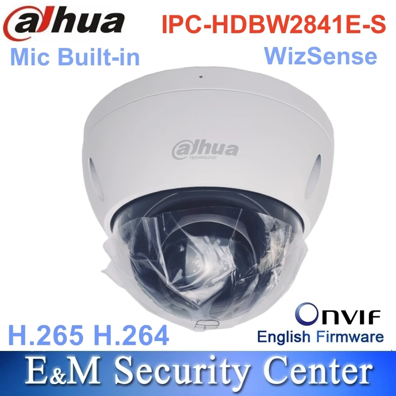 Original Dahua IPC-HDBW2841E-S Replace IPC IPC-HDBW2831E-S 4MP WDR IR IVS Starlight IPC CCTV POE Mini Dome Network Camera