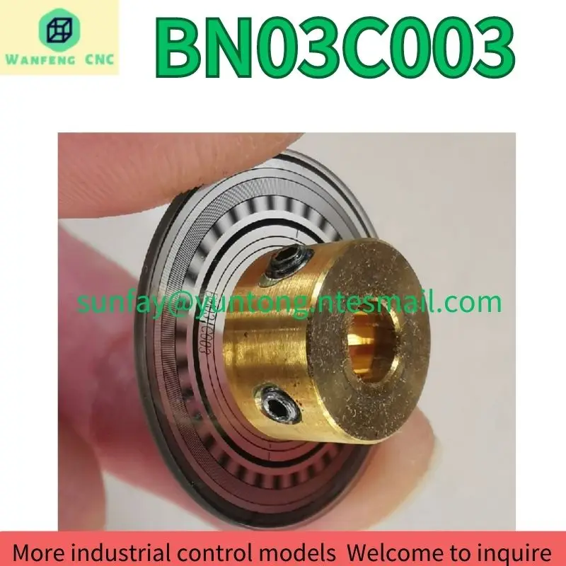 

second-hand BN03C003 J4 servo motor encoder code disk test OK Fast Shipping