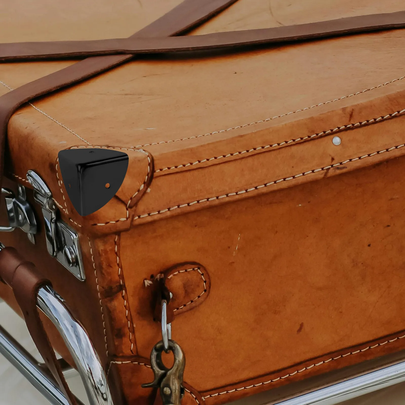 16Pcs Metal Edge Protectors Corner Guards for Toolboxes Makeup Cases Furniture Safety Impact Defense Transport Protection