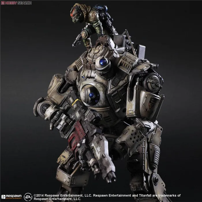 PLAY ARTS Titanfall Atlas Articulated Action Figure Collection Model Toy For Christmas Gift