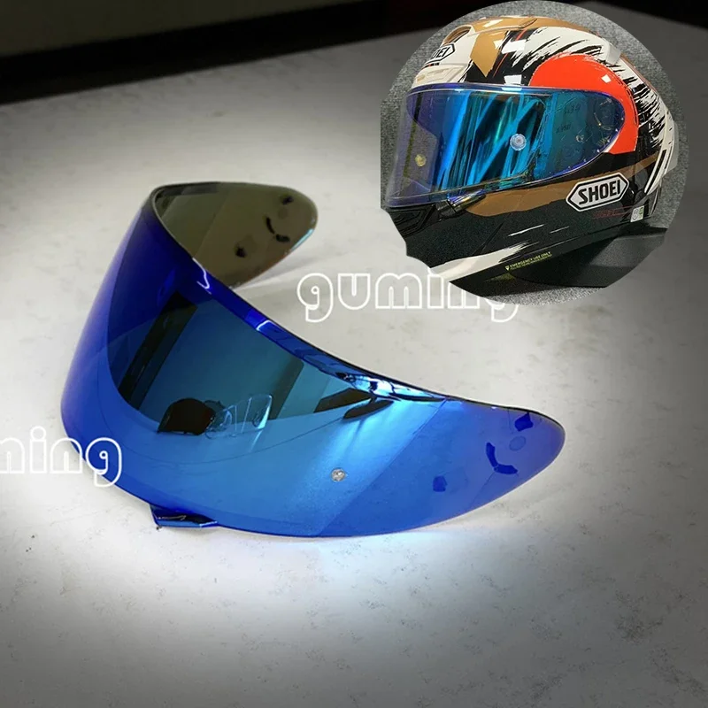 Visera completa para casco de motocicleta SHOEI X14, X-14, Z7, Z-7, CWR-1, NXR, RF-1200, x-spirit, 10 colores