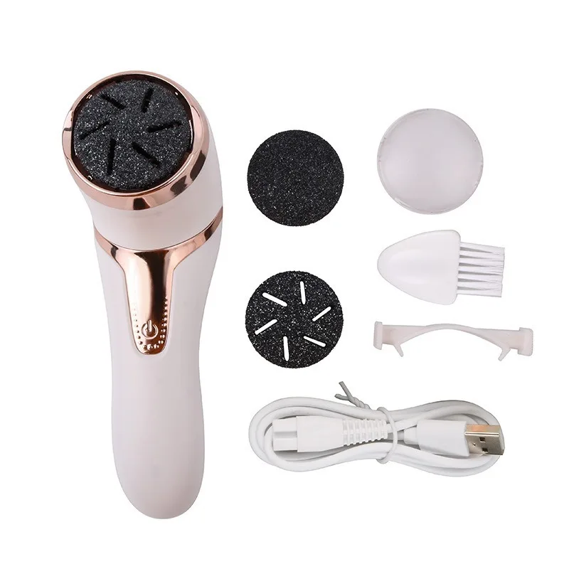 Electric Foot Grinder To Remove Dead Skin Corns Calluses Vacuum Pedicure Machine Waterproof Tools USB Lime Feet LED Display