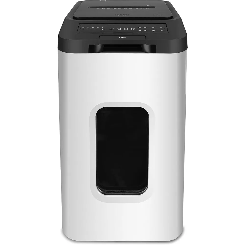 

Commercial Grade 400-Sheet Auto Feed High-Security Micro-Cut Paper Shredder/ 240 Minutes/Security Level P-5