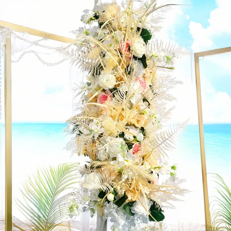 

Artificial Roses Tstage Road Leading Flowers Wedding Decoration Flower Arrangement Hotel Decoration Embroidery Ball Silk Flowers