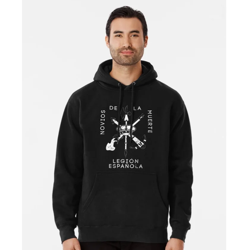 

Legión Española | Spanish Foreign Legion Pullover Hoodie New 100% Cotton Comfortable Casual Mens Sweatshirt Fashion Streetwear