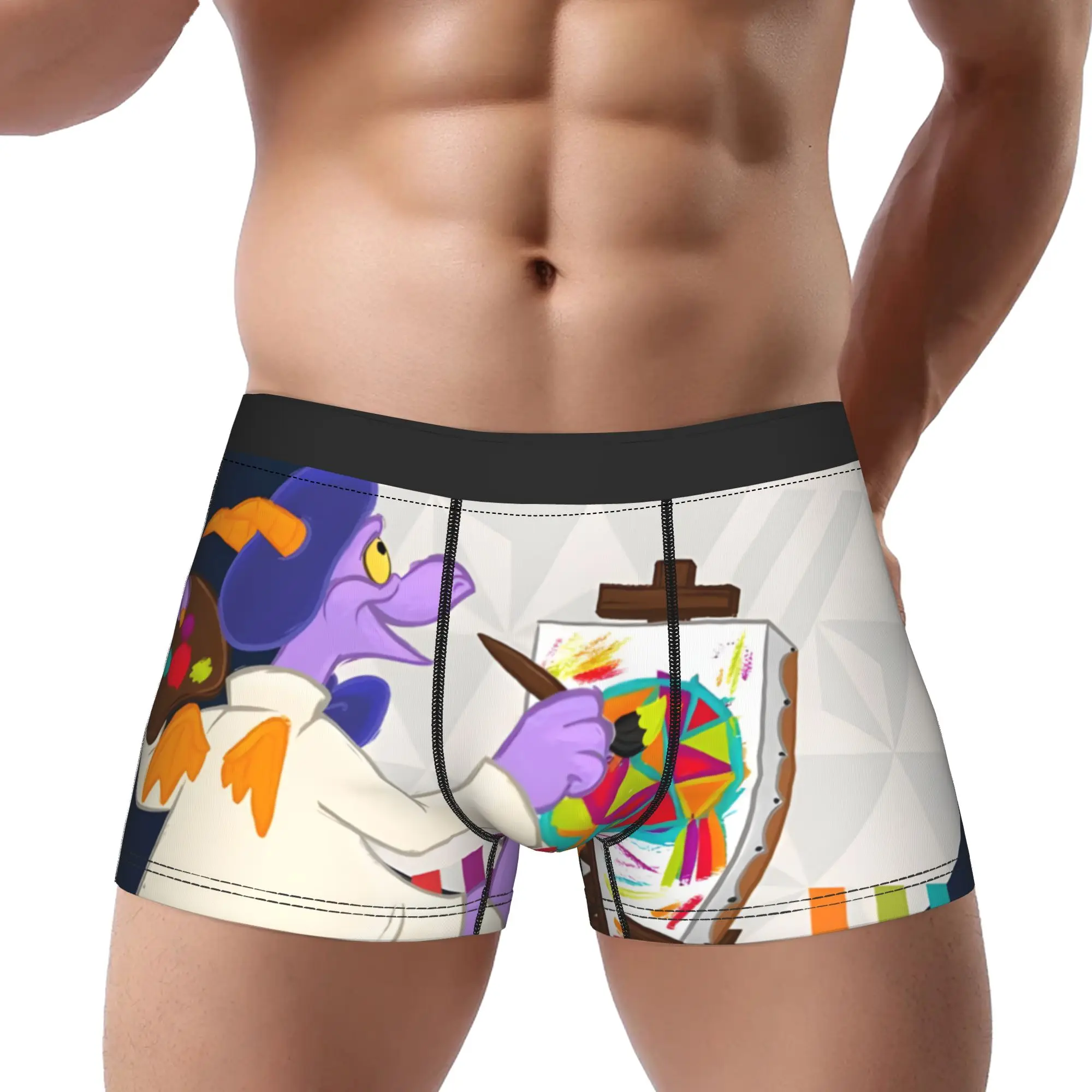 

1piece Draw Figment Underpants Breathbale Panties Man Underwear Ventilate Shorts