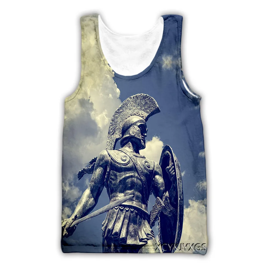 2025 حار بيع منتجات جديدة الصيف الرجال 300 الفيلم الملصقات ثلاثية الأبعاد الطباعة الرقمية العصرية عادية تانك تي شيرت كامل