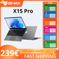 BMAX 15.6 X15 Pro 16GB RAM 512GB SSD Intel N95 CPU Windows 11 Notebook 1920*1080 Dual Wifi USB PC laptop DDR4