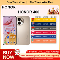 HONOR 400 Smartphone 5G Snapdragon 7 Gen 3 MagicOS9.0 200MP Ultra-Clear AI Camera 6.55'’ AMOLED Display 6000mAh 80W SuperCharge
