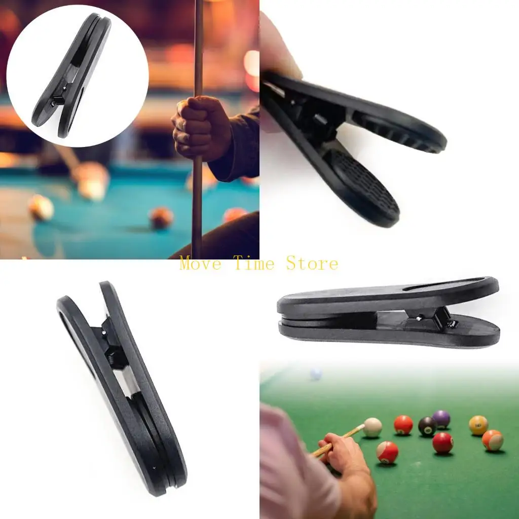 

92ME Billiard Cue Chalk Clamp Pool Chalk Holder Clip Billiard Accessory