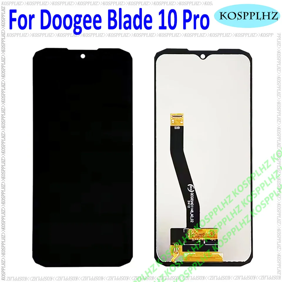 Para Doogee Blade 10 Pro Blade10 Blade 10 ULTRA BLADE 10 MAX Pantalla LCD con táctil y sensor de vidrio, reemplazo 2