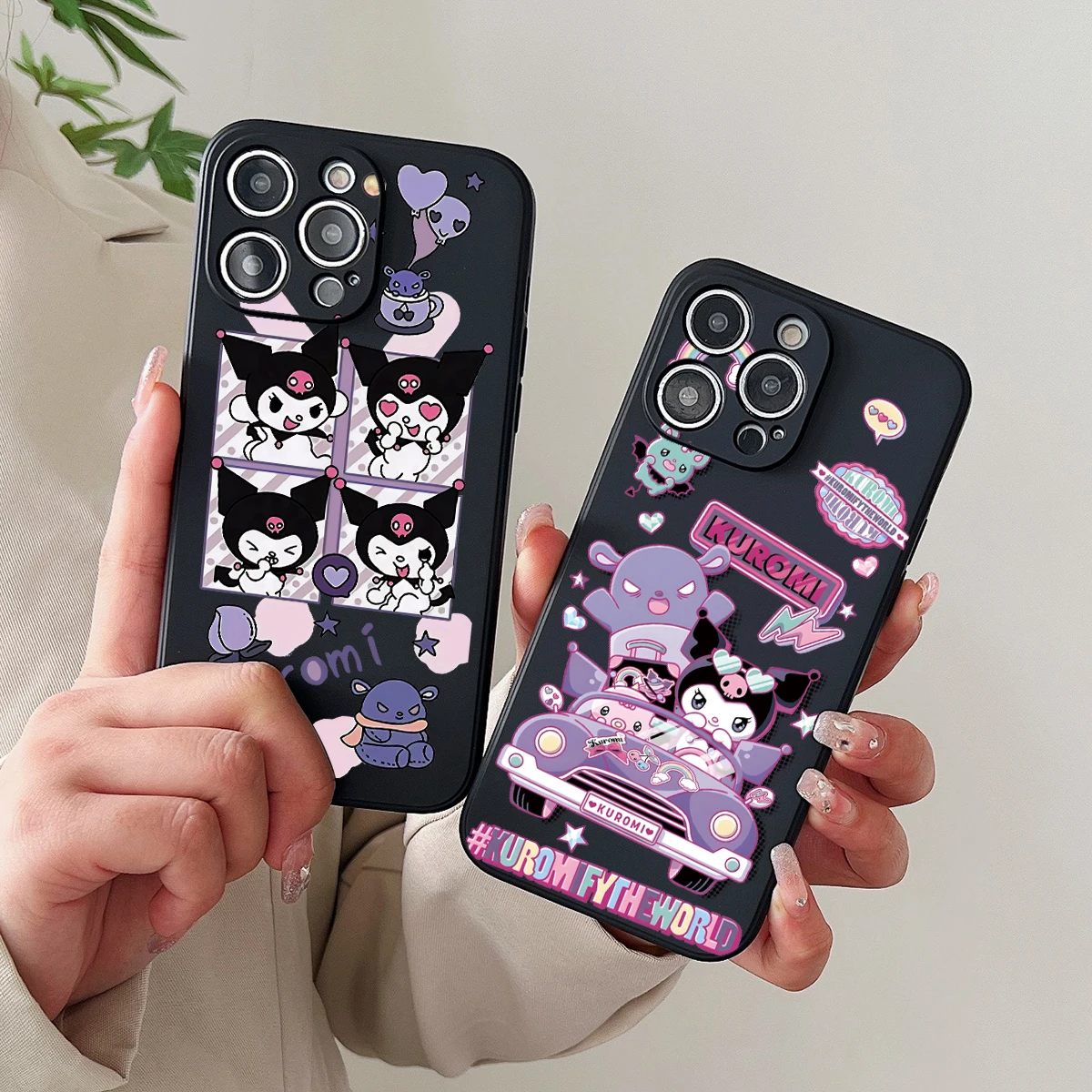 For Huawei P20 30 40 Mate 10 20 lite Pro Y9s Prime Y70 Y61 Y91 Honor X6A X7A X8A X5 X9B Driving Kuromi TPU Case