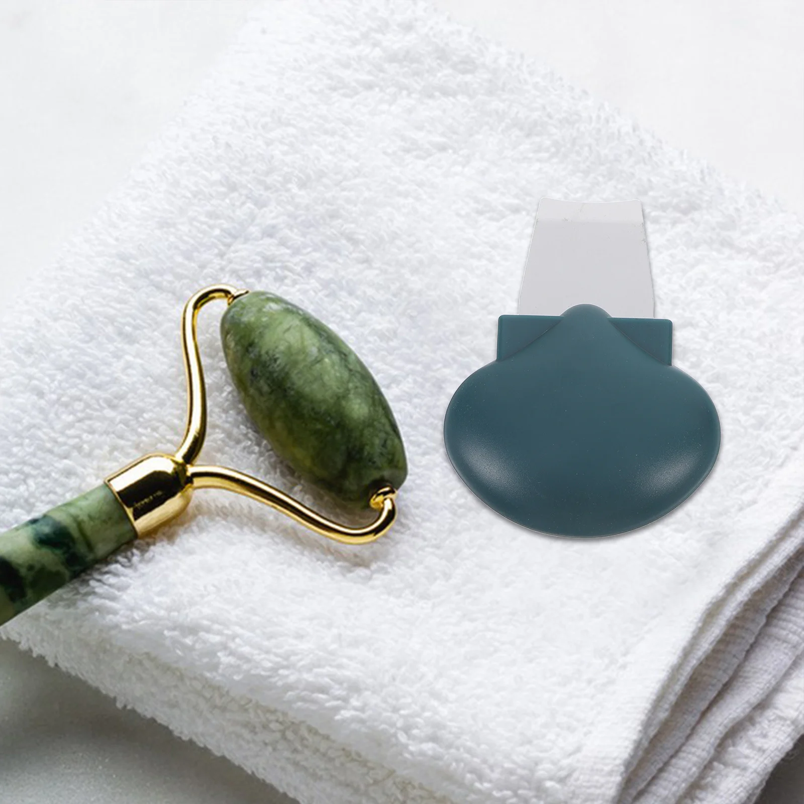 ミニツール ポータブル 手動 ステンレス製 フェイシャルスキンスクラバー スパチュラ 鼻毛クリーナー 毛穴クリーナー エクストラクションキット